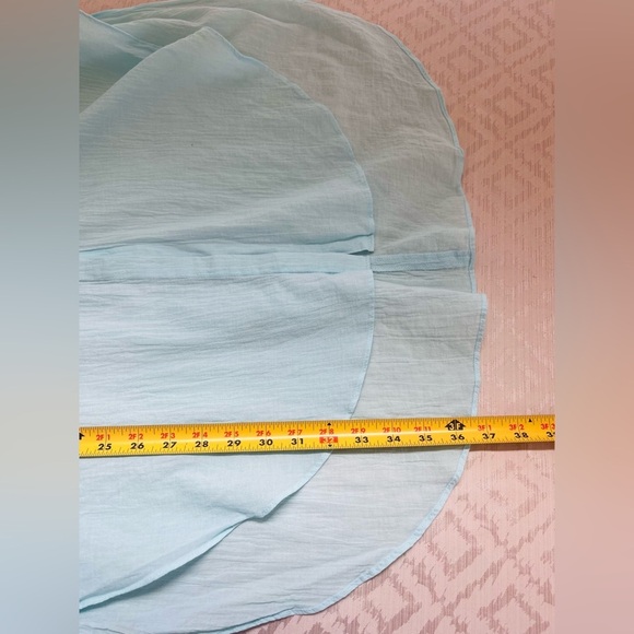 Calia by Carrie Underwood Light Blue Cotton Women's Shirt Dress Size XL - Picture 5 of 5